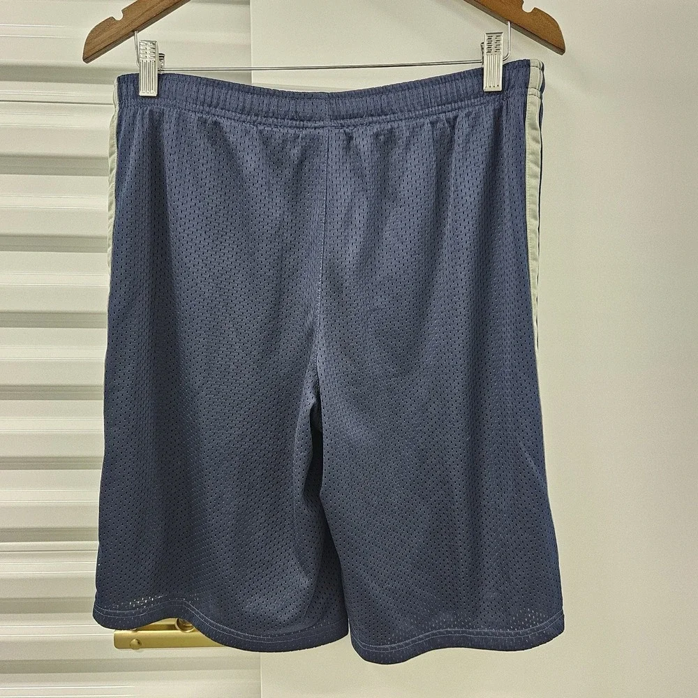 Nike Youth XL 18-20 Mesh Basketball Shorts Blue Athletic Swoosh Dri-FIT